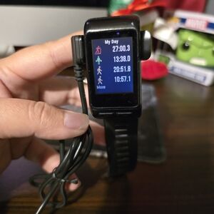 Garmin Black Smartwatch with Activity Tracking